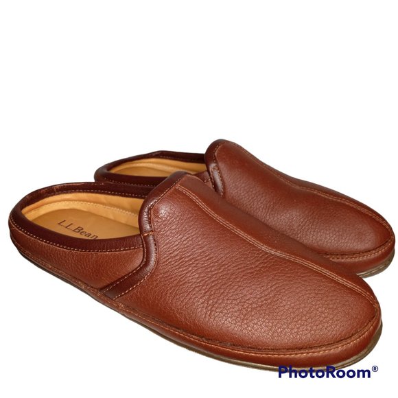 L.L. Bean Other - L.L.Bean Elkhide Slipper Scuffs
